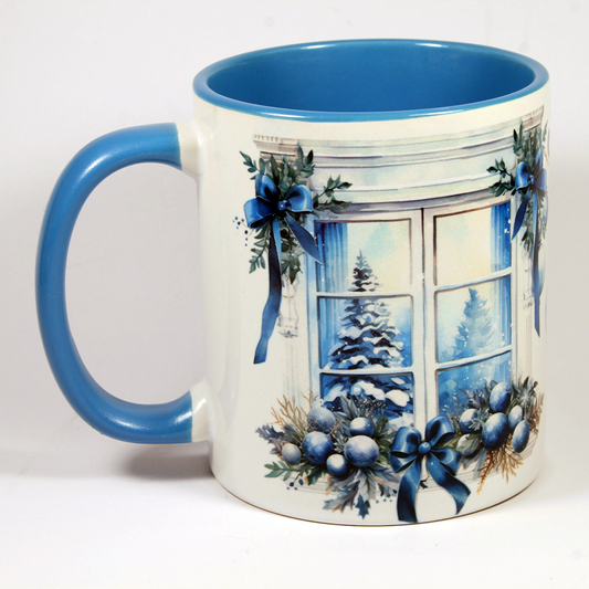 CHRISTMAS MUG - BLUE CHRISTMAS