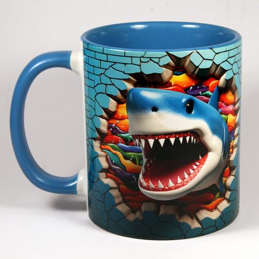 MUG - SHARK 3D BREAK-THRU