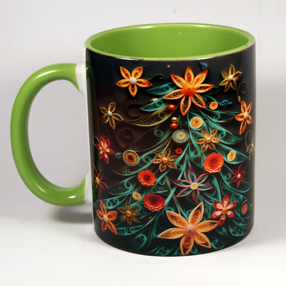 CHRISTMAS MUG - 3D CHRISTMAS TREE 2