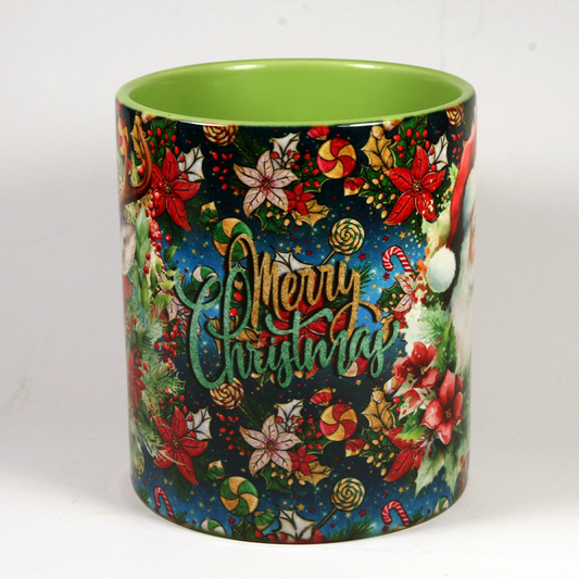 CHRISTMAS MUG - MERRY CHRISTMAS SANTA