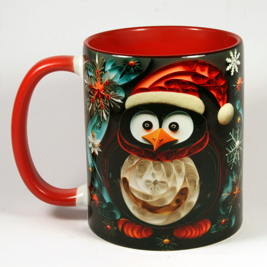 CHRISTMAS MUG - 3D PENGUIN 6