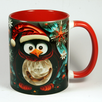 CHRISTMAS MUG - 3D PENGUIN 6