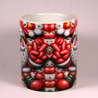 CHRISTMAS MUG - 3D SANTA SPRINKLES