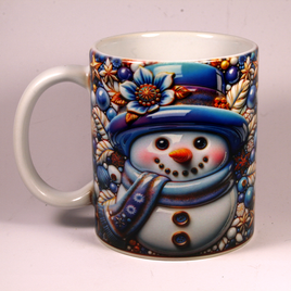 CHRISTMAS MUG - 3D SNOWMAN 20