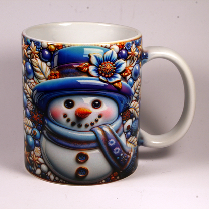 CHRISTMAS MUG - 3D SNOWMAN 20