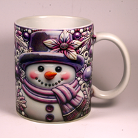 CHRISTMAS MUG - 3D SNOWMAN 5