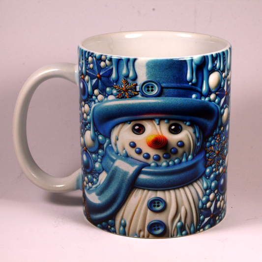CHRISTMAS MUG - 3D SNOWMAN 27