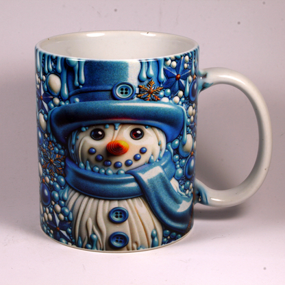 CHRISTMAS MUG - 3D SNOWMAN 27