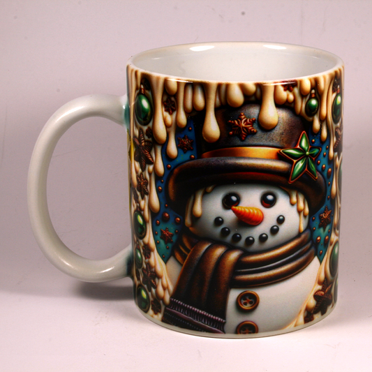 CHRISTMAS MUG - 3D SNOWMAN 26