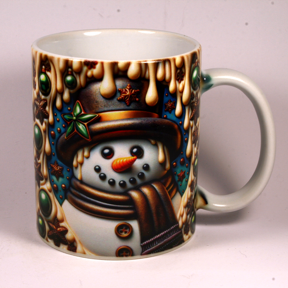 CHRISTMAS MUG - 3D SNOWMAN 26