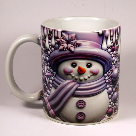 CHRISTMAS MUG - 3D SNOWMAN 23