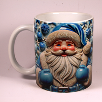 CHRISTMAS MUG - 3D SANTA 9