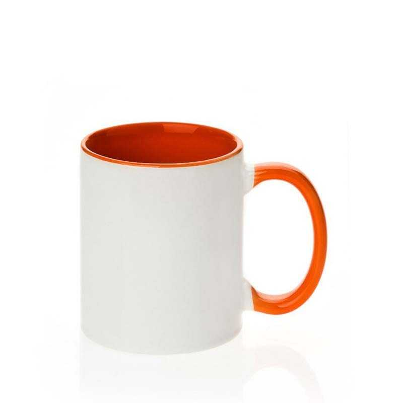 CUSTOMIZE IT - Mug 11oz - Coloured Handle & Inside