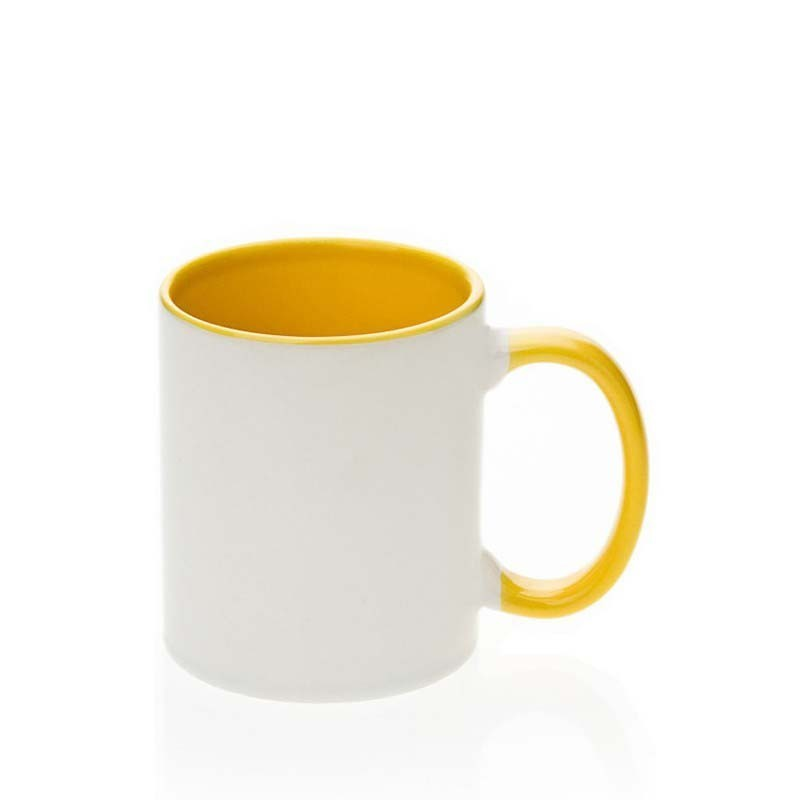 CUSTOMIZE IT - Mug 11oz - Coloured Handle & Inside