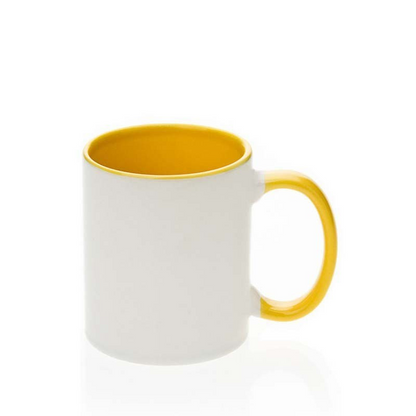 CUSTOMIZE IT - Mug 11oz - Coloured Handle & Inside