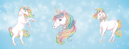UNICORN MUG - BLUE STARS