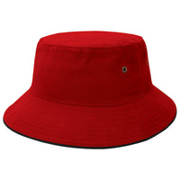 4007 Sandwich Brim Bucket Hat