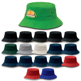 4007 Sandwich Brim Bucket Hat