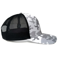 7016 Snow Camo Trucker | CAPS