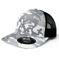 7016 Snow Camo Trucker | CAPS