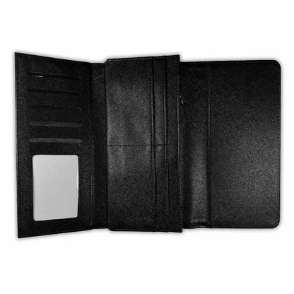 LADIES PURSE/WALLET BLACK - GOLD MARBLE 3