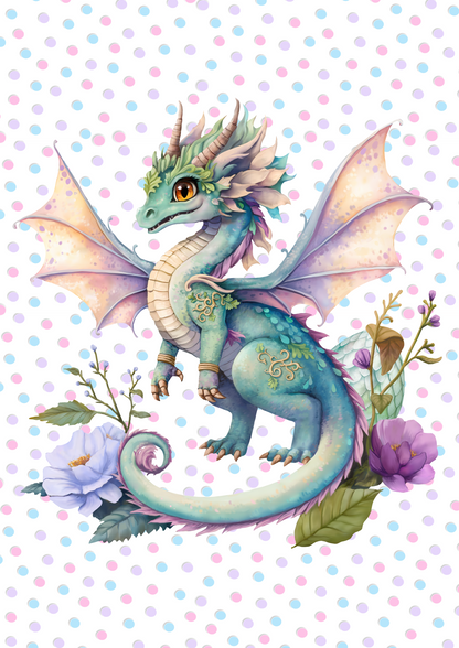 FAIRY DRAGON | Ceramic Tiles 200x200mm