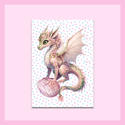 Metal Wall Art - A4 Size |FAIRY DRAGON COLLECTION
