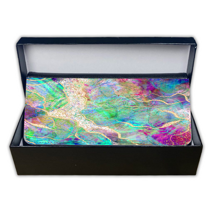 LADIES PURSE/WALLET BLACK - Iridescent & Glitter 1