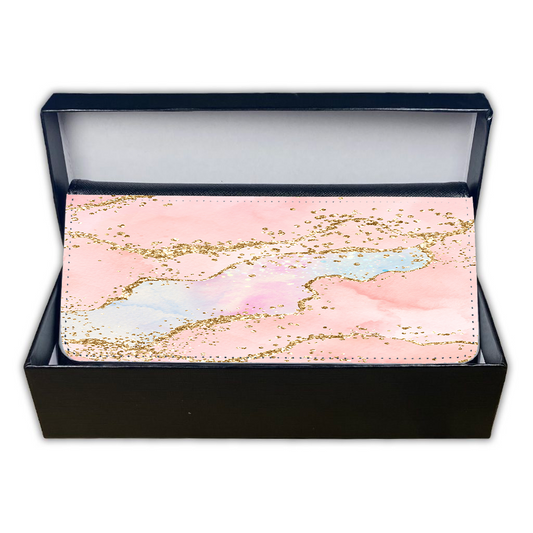 LADIES PURSE/WALLET BLACK - Pastel & Glitter 3
