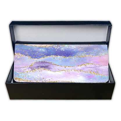 LADIES PURSE/WALLET BLACK - Pastel & Glitter 6