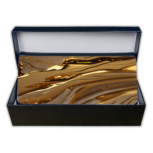 LADIES PURSE/WALLET BLACK - GOLD MARBLE - 3 Design Options