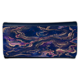 LADIES PURSE/WALLET NAVY - MERMAID & GOLD 3