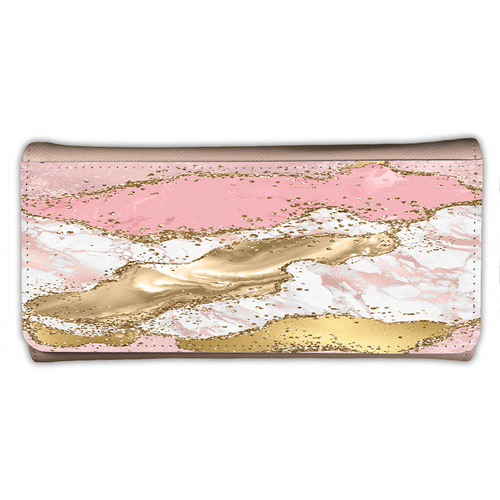 LADIES PURSE/WALLET PINK - Pink  & Glitter 3