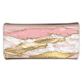 LADIES PURSE/WALLET PINK - Pink  & Glitter 3