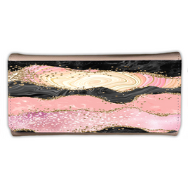 LADIES PURSE/WALLET PINK - Pink  & Glitter 5