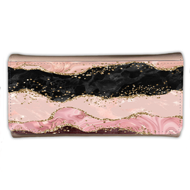 LADIES PURSE/WALLET PINK - Pink  & Glitter 6