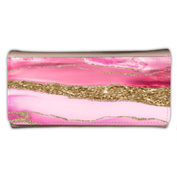 LADIES PURSE/WALLET PINK - Dusty Pink  & Glitter 6