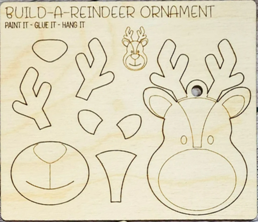 Build a Reindeer Ornament | DIY KIDS