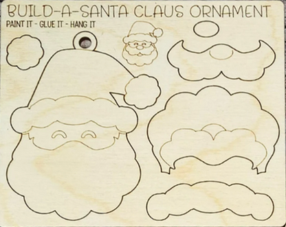 Build a Santa Ornament | DIY KIDS