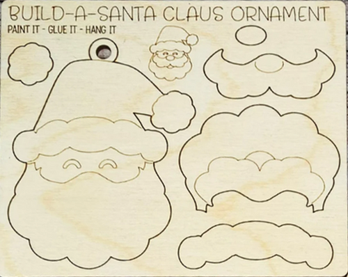 Build a Santa Ornament | DIY KIDS