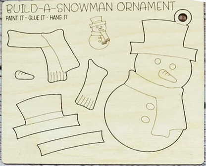 Build a Snowman Ornament | DIY KIDS