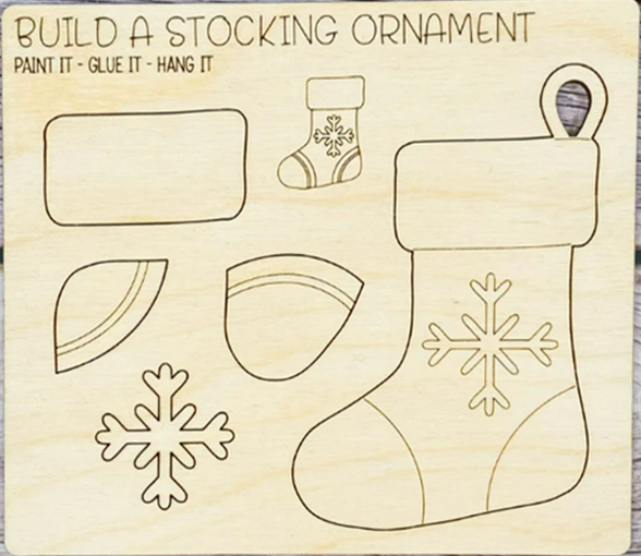 Build a Stocking Ornament | DIY KIDS