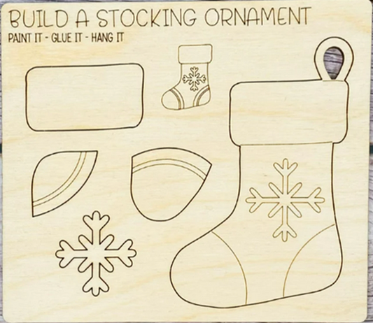 Build a Stocking Ornament | DIY KIDS