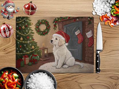 Christmas Puppies | Glass Chopping Board | Asst Designs