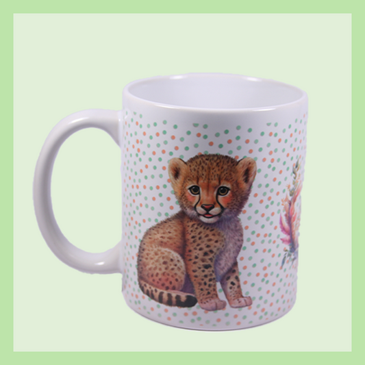 CHEETAH MUG | JUNGLE COLLECTION