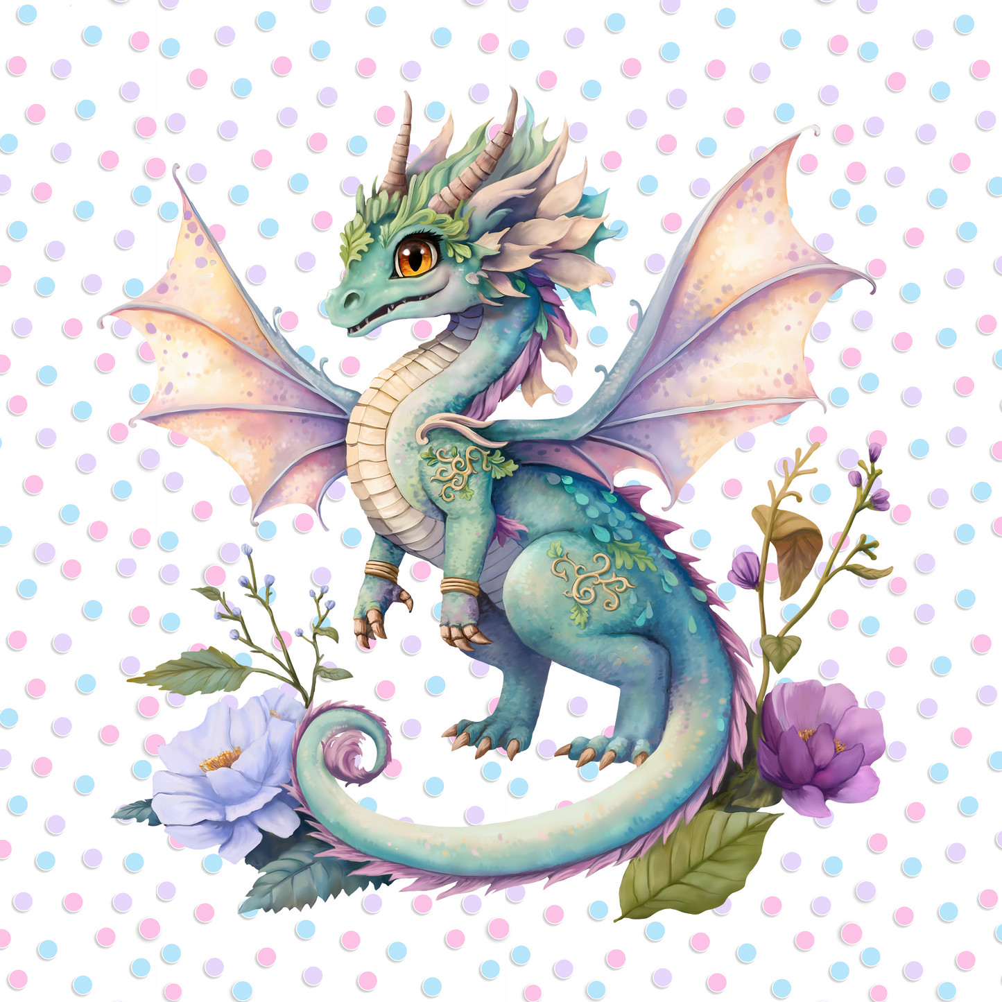 FAIRY DRAGON | Ceramic Tiles 200x200mm