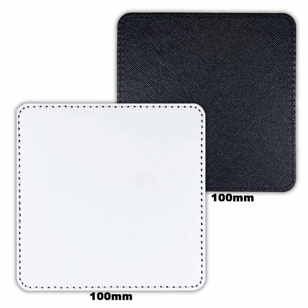CUSTOMIZE IT - COASTER - PU LEATHER - SQUARE