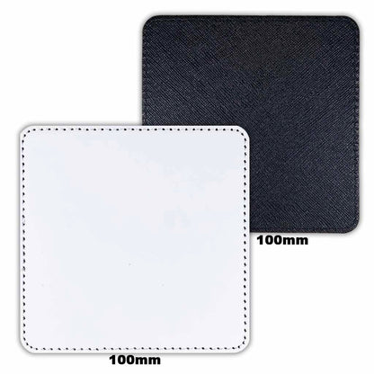 CUSTOMIZE IT - COASTER - PU LEATHER - SQUARE