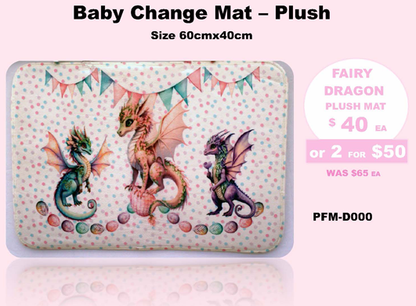 FAIRY DRAGON - Plush Mat 60x40cm