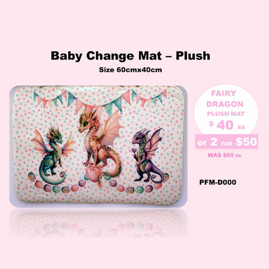 FAIRY DRAGON - Plush Mat 60x40cm